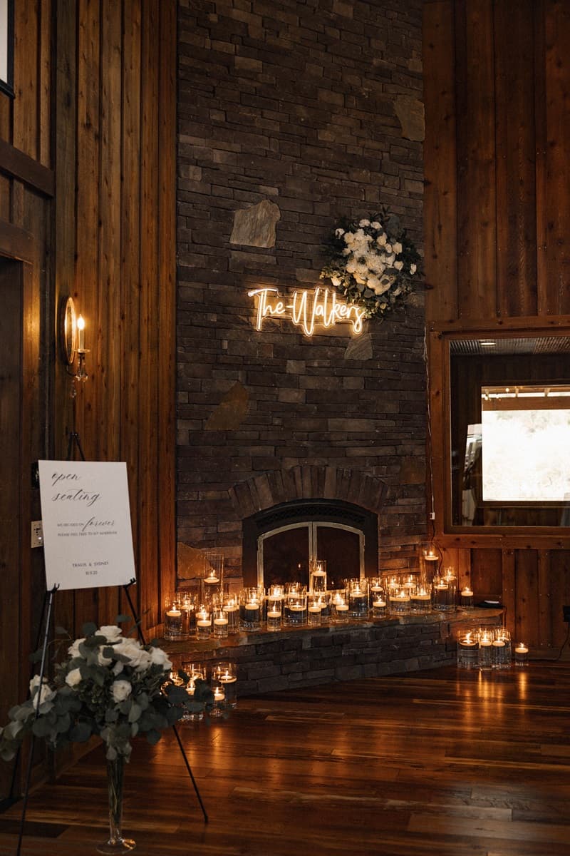 lunas trail wedding venue nc