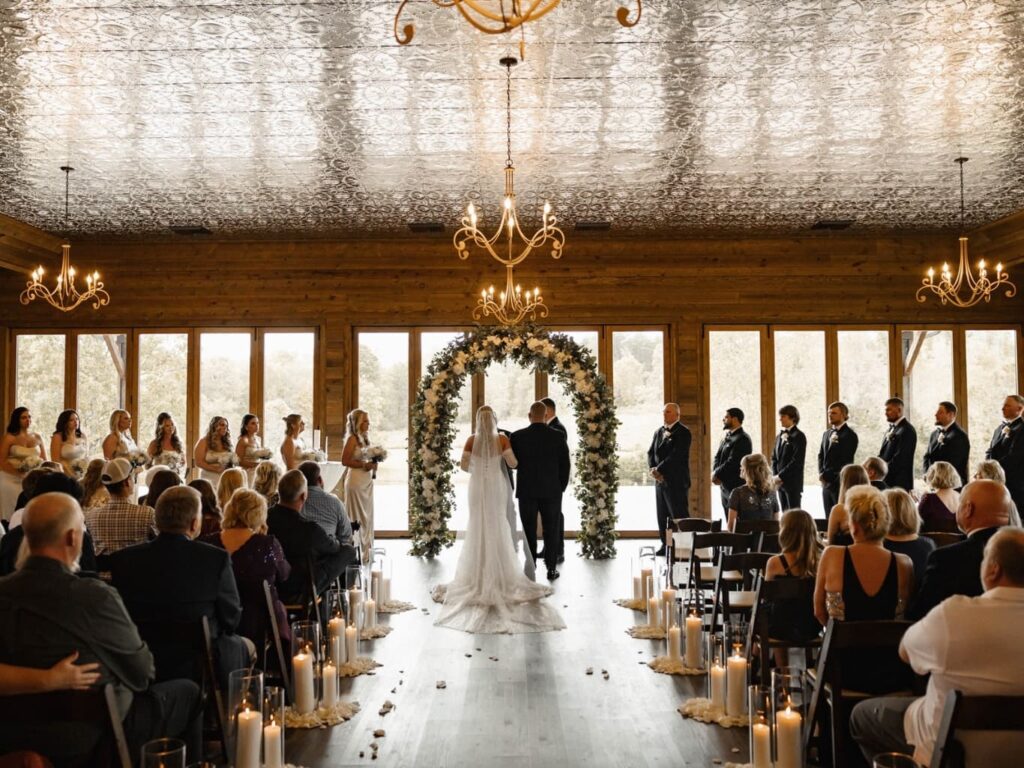 wedding ceremony arch